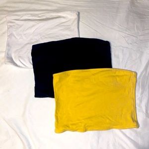 Hollister Reversible 3-Piece Tube Top Set